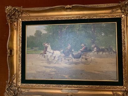 TOMINZ Alfredo (1854-1936)

Course en calèche...