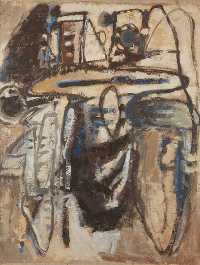 BITRAN Albert (1931)

Gouache et technique...