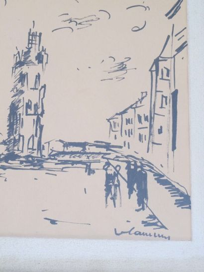 VLAMINCK Maurice de (1879 - 1958)

Le Beffroi...