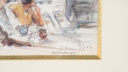 DARGOUGE Georges Edmond (1897-1990)

Brasserie...
