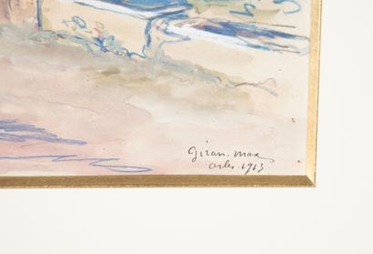 GIRAN-MAX Léon (1867-1927)

Les Alyscamps,...