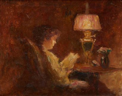 Ecole de la fin du XIXème siècle

Jeune femme...
