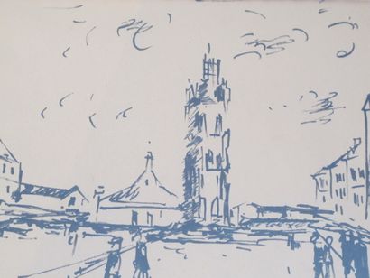 VLAMINCK Maurice de (1879 - 1958)

Le Beffroi...