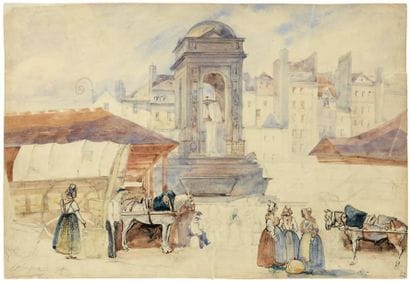 École anglaise du XIXe siècle, entourage...