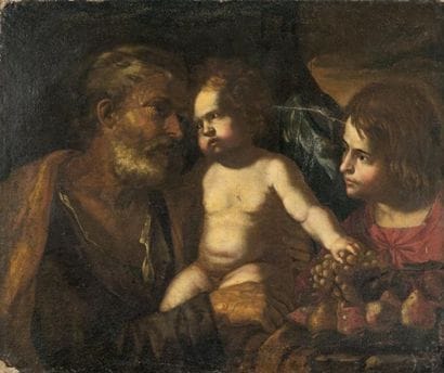 École napolitaine du XVIIe siècle, entourage...