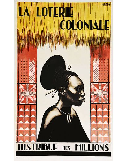 The Colonial Lottery around 1930

MAROY

Ets...