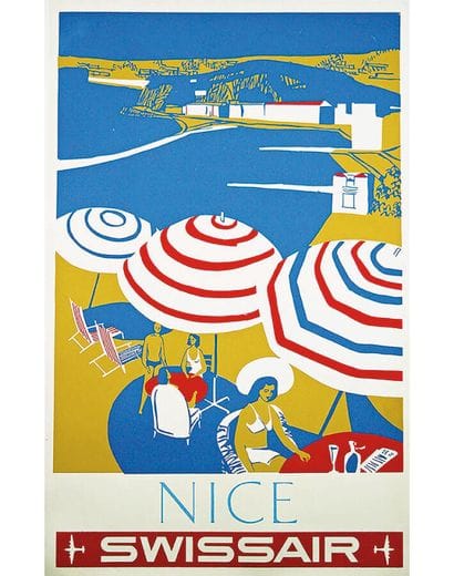 Nice Swissair vesr 1960

Vintage Poster on...
