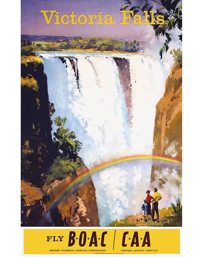 Victoria Falls BOAC 1949

WOOTTON FRANK

Vintage...