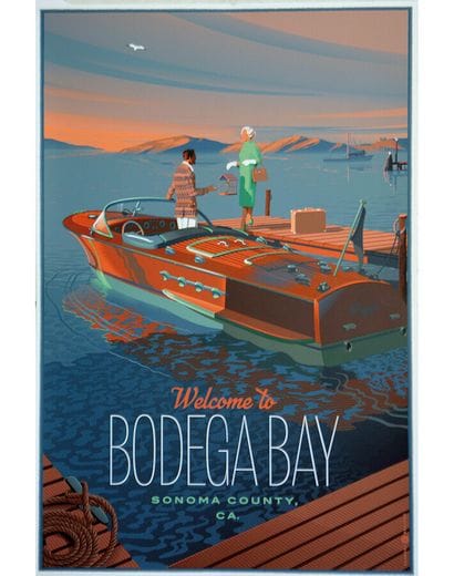 Welcome to Bodega Bay Sonoma Silk-screen...