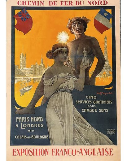 Expo Franco Anglaise Paris Nord à Londres...