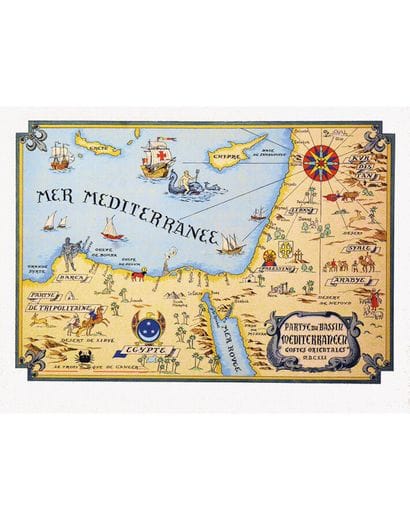 Lebanon & other countries in the Mediterranean...