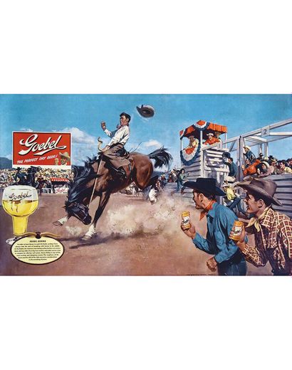 Goebel - Perfect dry beer! ca. 1960

Oakland

Carton...