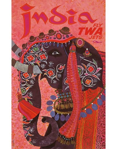 India Fly TWA jets circa 1950

KLEIN DAVID

U.S.A.

Vintage...