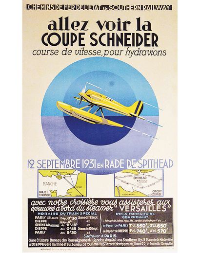 Schneider Go See the Schneider Cup. Speed...