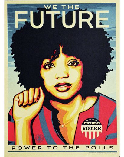 We The Future Power To The Polls Future Voter...