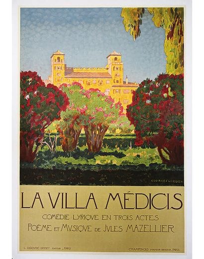The Villa Medici around 1920

LEROUX GEORGES

Champenois...