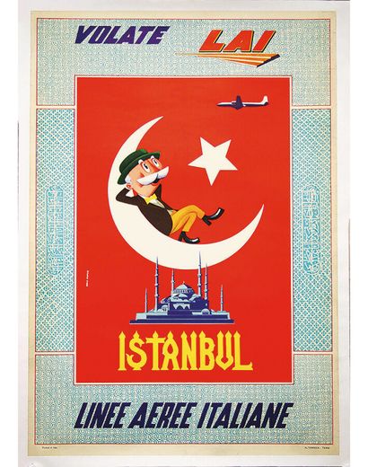 Istanbul LAI Lines Aeria Italiane around...