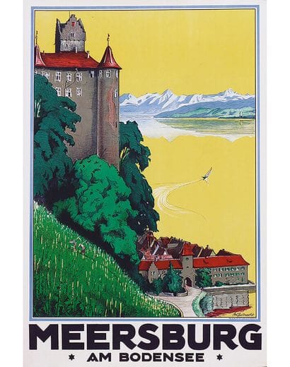 Meersburg am Bodensee Lac de Constance Allemagne...