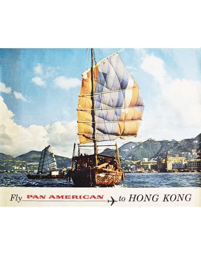 Hong Kong Fly Pan American to Hong Kong circa...