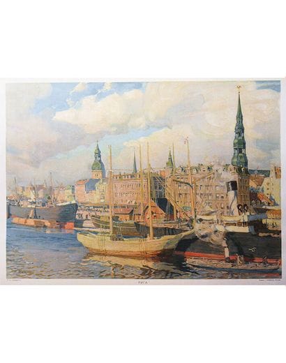 Riga - Capital of Latvia around 1910

TILBERG...