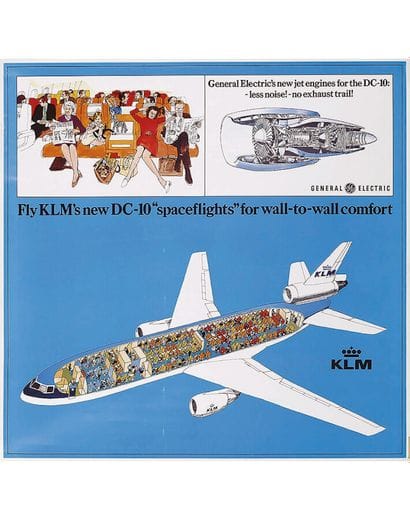 KLM Fly KLM's New DC-10-30 (cutaway, PH-DTA)...