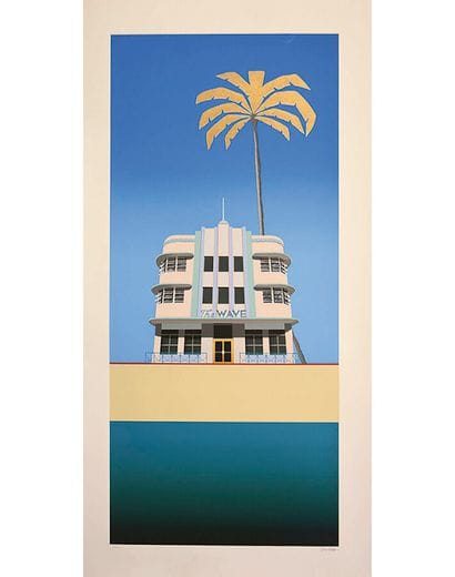 The Wave Miami Print signed by Razzia around...