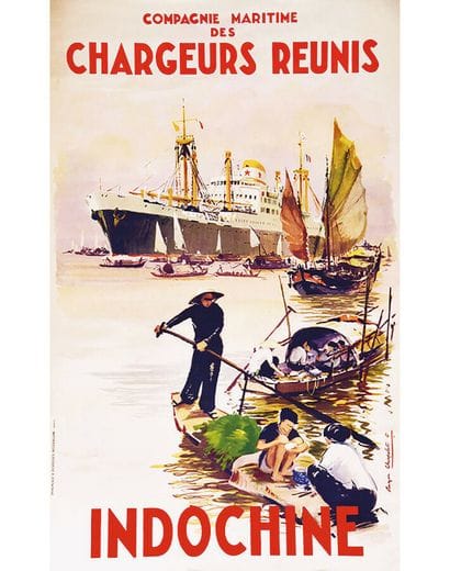 Chargeurs Réunis Indochine around 1950

CHAPELLET...