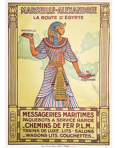 Marseille Alexandria The Egyptian route....