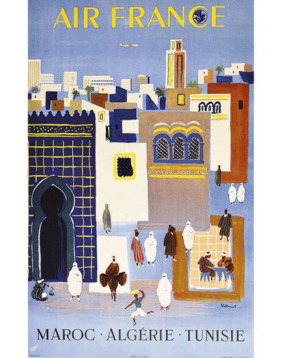 Morocco Algeria Tunisia Air France 1952

VILLEMOT...