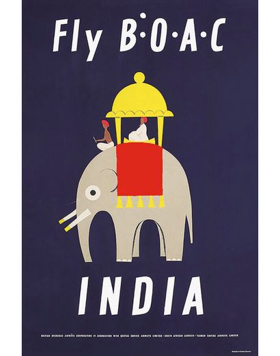 India Fly BOAC 1952

Printed in Great Britain

Vintage...