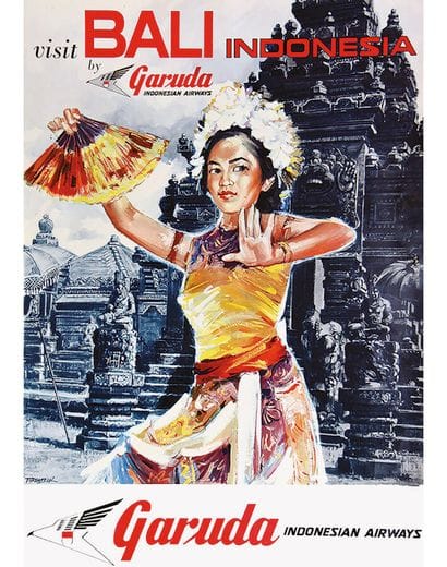 Visit Bali Indonesia by Garuda Indonesian...
