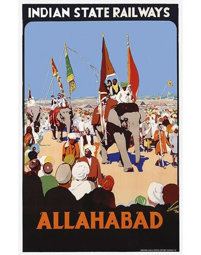 Allahabad Indian State Railways Very Rare...