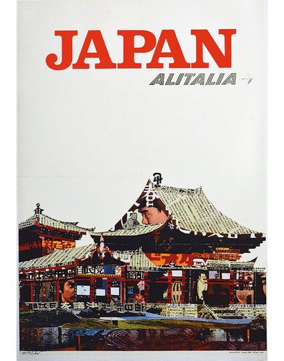 Japan Alitalia by Hartmut Hielscer 1966

HIELSCER...