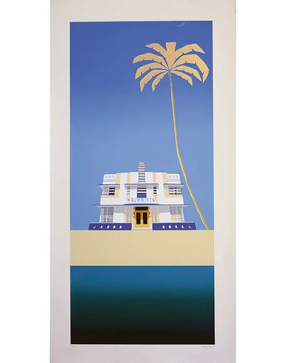 The Century Miami Print signed by Razzia...