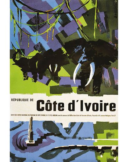 Ivory Coast Elephants around 1950

DESSIRIER

Dardelet...