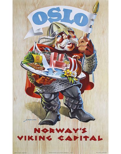 Oslo - Norway'S Wiking Capital 1957

YRAN...