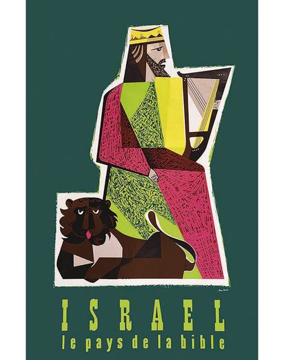 Israel, the Land of the Bible, around 1950

DAVID...