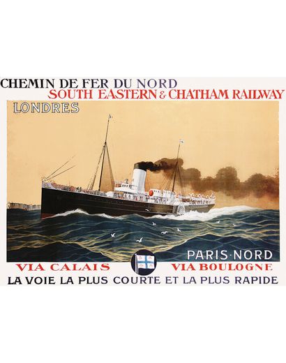 Londres Paris Nord Via Calais & Boulogne...