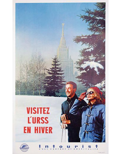 Visit the USSR in Winter Intourist circa...
