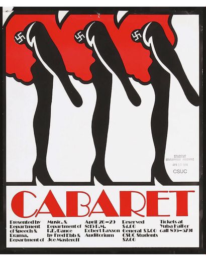 Cabaret Robert Laxom Auditorium Chico California...