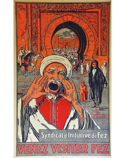 Come Visit Fez Syndicate of Fez around 1920

SORIN...
