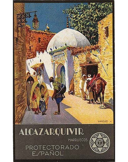 Alaczarquivir Marueccos Protectorado Espanol...