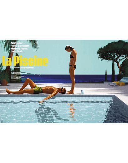 La Piscine Serigraphy Signed & Numbered 17/69...