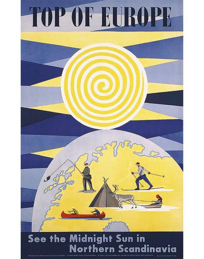 See The Midnight Sun in Norther Scandinavia...