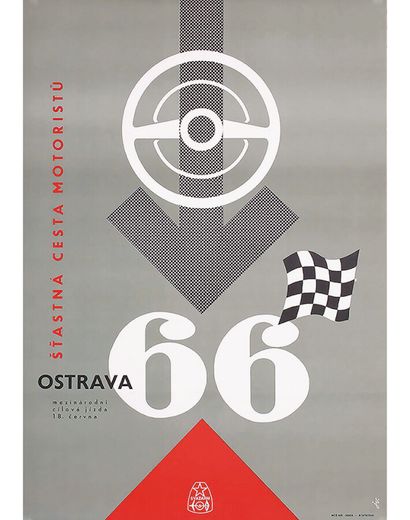 Ostrava 66 - Stastna Cesta Motoristu Rare...