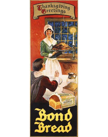Thanksgiving - Bond Bread Thanksgiving 1935

Vintage...