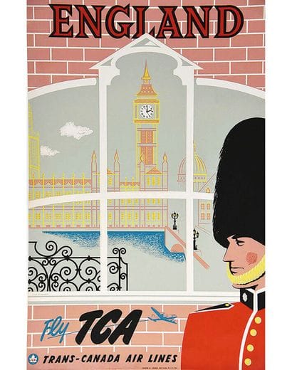England Fly TCA Trans Canada Air Lines 1953

LE...