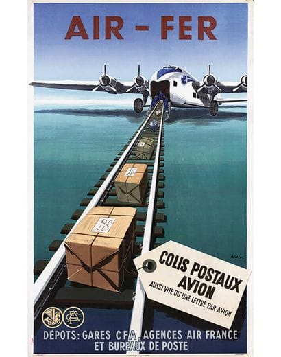 Air France Air Fer Parcel Post 1949

RENLUC

Hubert...