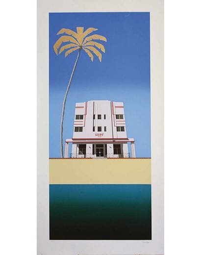 Surf 444 Miami Print signed by Razzia around...