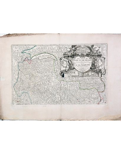 Lot of 11 posters Geographic Maps and Calendars...